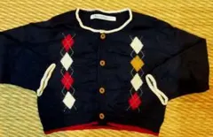 ファミリア　familiar　カーディガン　表記80サイズ（注）