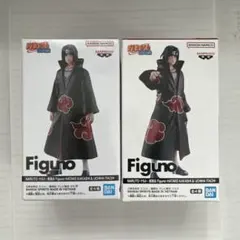 NARUTOナルト疾風伝Figunoはたけカカシ/うちはイタチ4種コンプセット