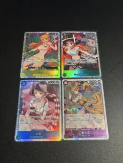 【まとめ売り】 ナミ SR ワンピースカード ４種類
