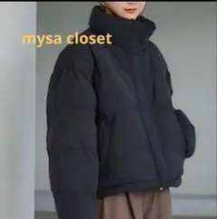 mysa closet 田中里奈　スタンドカラージャケット M しまむら