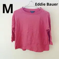 Eddie Bauer エディー・バウアー レース袖 七分袖 カットソー M