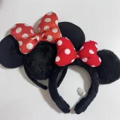 ミニーマウス ミニーちゃん カチューシャ 2個セット