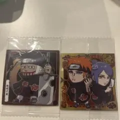 NARUTO ウエハースにふぉるめーしょん シール 2枚セット