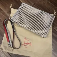 クリスチャンルブタン♡総スワロフスキー♡クラッチバッグ♡ クリスチャンルブタン♡総スワロフスキー♡クラッチバッグ♡ - メルカリ
