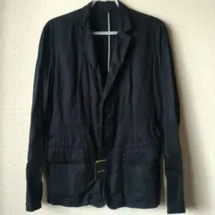 新品未使用 コムサメン リネン混紡 テーラードジャケット
