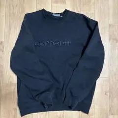 Carhartt ブラック スウェット
