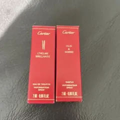カルティエ　香水サンプル