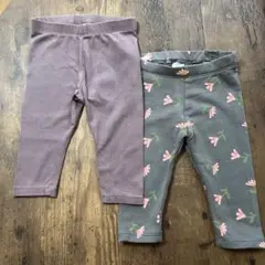 【ほぼ未使用】H&M パンツ 2点セット 6M 70cm