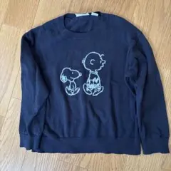 UNIQLO PEANUTS セーター 120cm ダークネイビー