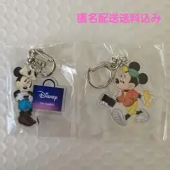 【未使用】ディズニー アクリルキーホルダー 2個