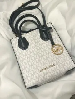 MICHAEL KORS ショルダーバッグ ホワイト/ブラック