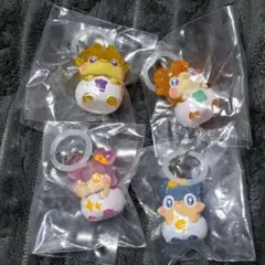 ここたま めじるしアクセサリー　ガチャ　4個セット