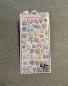 ふわふわドロップシール　ぬいぬいふわふわ　正規品