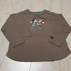 フタフタfutafutaディズニー　ミッキーベビーロンT ベビーTシャツ