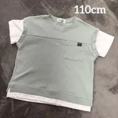 【バースデイ】ワッフルTシャツ キッズ Tシャツ 子供 110cm 男の子のサムネイル