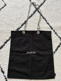 jouetie トートバッグ 黒のサムネイル