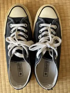 CONVERSE ブラック ローカット スニーカー　チャックテイラー