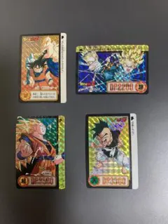 ドラゴンボール Z カードダス　キラ　4枚セット