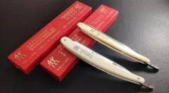 【希少】J.A.ヘンケルス HENCKELS 西洋レザー　限定モデル　剃刀 西洋剃刀 ヘンケルス Henckels 本レザー ストレートレザー