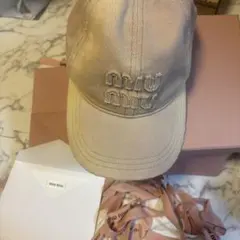 2026年最新】MIU MIU キャップの人気アイテム - メルカリ