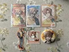 伏見ガク　三ミ一体　伏見ガクエスト　ブロマイド　ステッカー　缶バッジ