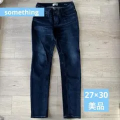 サムシングネオジーンズ　27×30　インディゴブルー　日本製