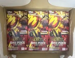 ワンピースカードTHEBEST2 3box