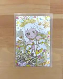ひみつのアイプリ つむぎ リング4弾 サイン フラワーバズリウムクローバー