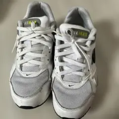 NIKE AIR MAX ホワイト グレー イエロー スニーカー