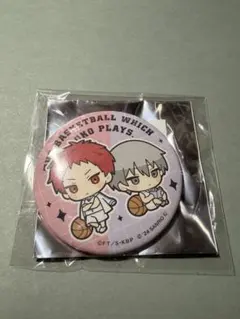 黒子のバスケ　サンリオ　缶バッジ　赤司黛