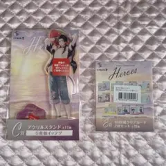 にじさんじ 海の家 佐伯イッテツ アクリルスタンド 缶バッジ クリアカード