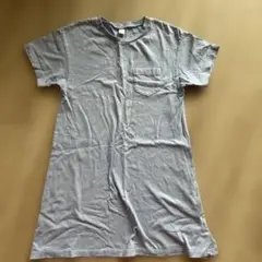 ロング丈 半袖 Tシャツ ライトパープルのサムネイル