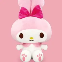 サンリオ】2点まとめ クロミ首かしげ、マイメロディ耳むすび 特大BIGぬいぐるみ