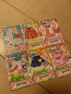 アイカツカード　星宮いちご　6枚
