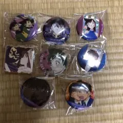 名探偵コナン 缶バッジ 8個セット 新一　蘭