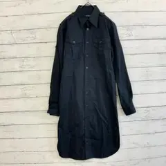 【凛とした美しさ】RALPH LAUREN ミリタリーデザイン シャツワンピース