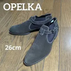 OPELKA スエード ストラップブーツ26.5cm - メルカリ