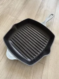 STAUB 鋳鉄 グリルパン 26cm ホワイト - メルカリ