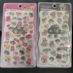 パワパフ　プチドロップステッカー