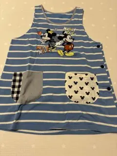 エプロン　保育士　ミッキー