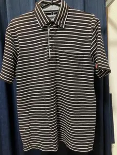 EDWIN ストライプ ポロシャツ M