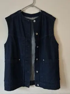 URBAN RESEARCH ダークブルーデニムベスト