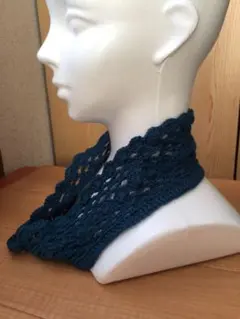 手編みネックウォーマー