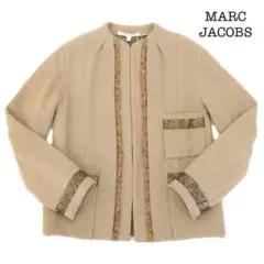 MARC JACOBS ビジュー装飾 ノーカラー ジャケット 定価56.6万
