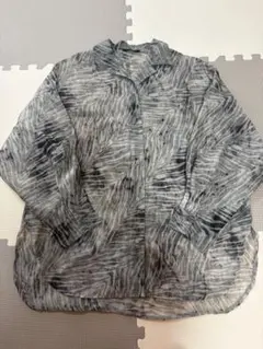 EMODA ゼブラ柄 シアーシャツ　美品