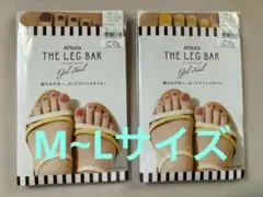 アツギ　ATSUGI THE LEG BAR ジェルネイル　ストッキングM~L