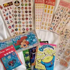 ディズニーキャラクター　シール