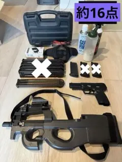 H*i様 P90 FN5-7 多弾 マグ ドットサイト21点セット セット マガ