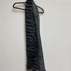 A*U様 【コムサ】ゼブラ柄 ストール ショール グレー系のサムネイル