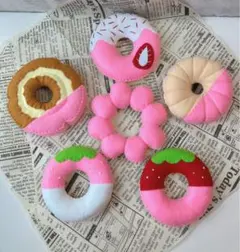 フェルト　おままごと　ドーナツ♡
